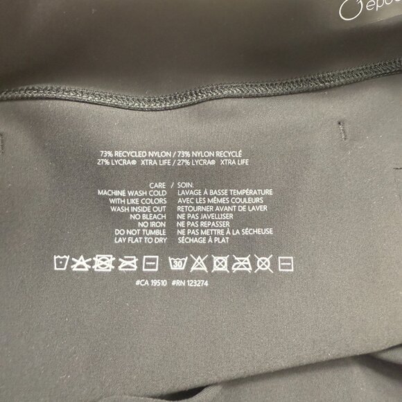 EPOQUE EVOLUTION Women’s Nylon / Lycra Stretch leggings Travel pants size 12 - Picture 6 of 7